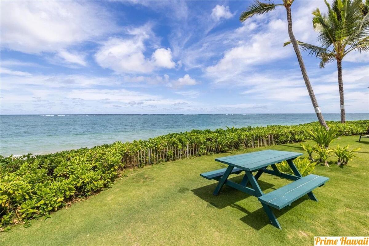 Beautiful Beachfront Condo Laie Exterior foto