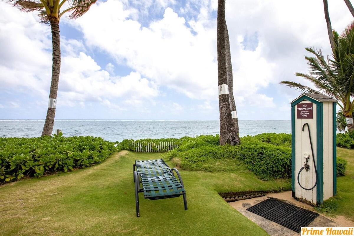 Beautiful Beachfront Condo Laie Exterior foto