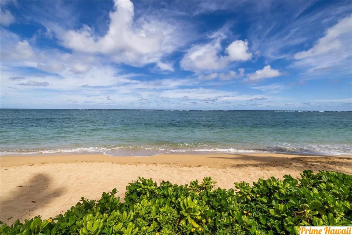 Beautiful Beachfront Condo Laie Exterior foto