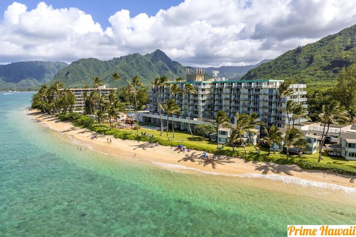Beautiful Beachfront Condo Laie Exterior foto