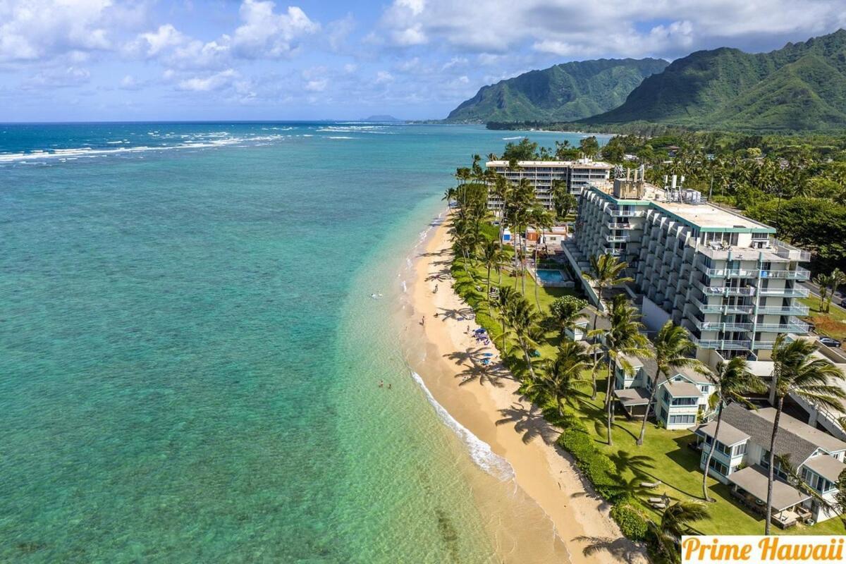 Beautiful Beachfront Condo Laie Exterior foto